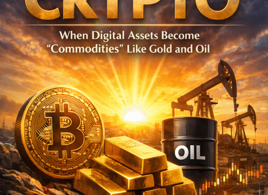 A New Dawn for Crypto: When Digital Assets Become "Commodities" Like Gold and Oil