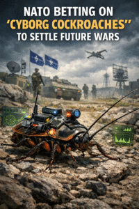 NATO is Betting on “Cyborg Cockroaches” to Settle Future Wars