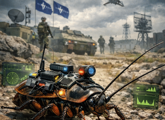 NATO is Betting on “Cyborg Cockroaches” to Settle Future Wars