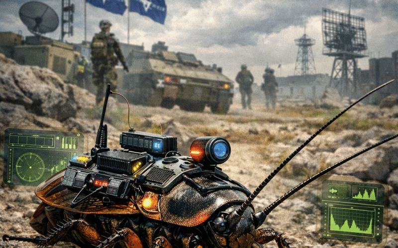NATO is Betting on “Cyborg Cockroaches” to Settle Future Wars