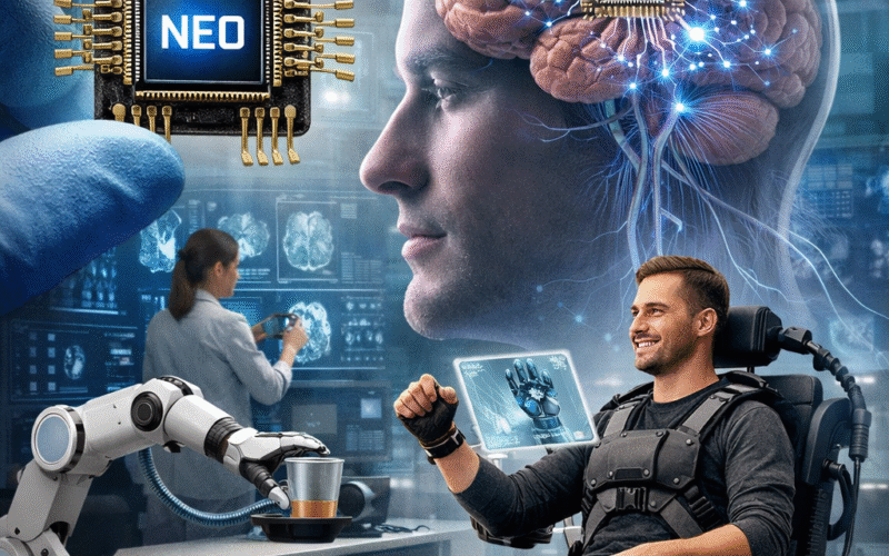 The "NEO" Brain Chip Revolutionizes Paralysis Treatment