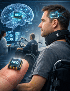شريحة "نيو" (NEO) تقتحم الأسواق لإنهاء عصر الشلل