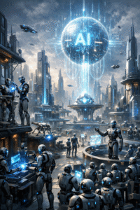 When Artificial Intelligence Begins Building Its Own Society