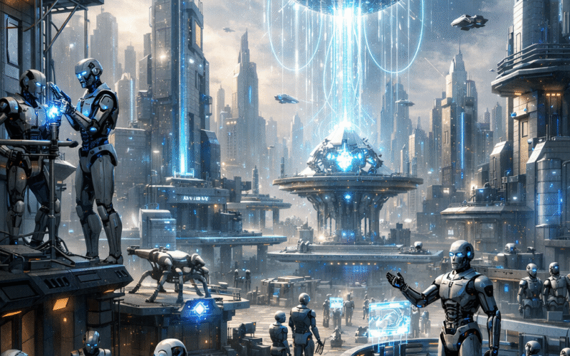 When Artificial Intelligence Begins Building Its Own Society