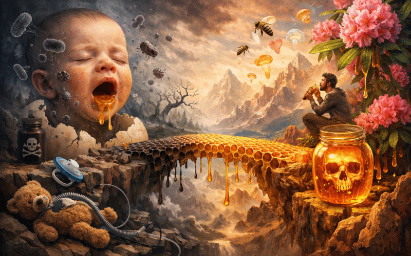 تسمم الرضع بـ"البوتولينيوم" و"العسل المجنون