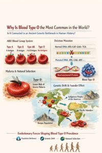 why-blood-type-o-most-common