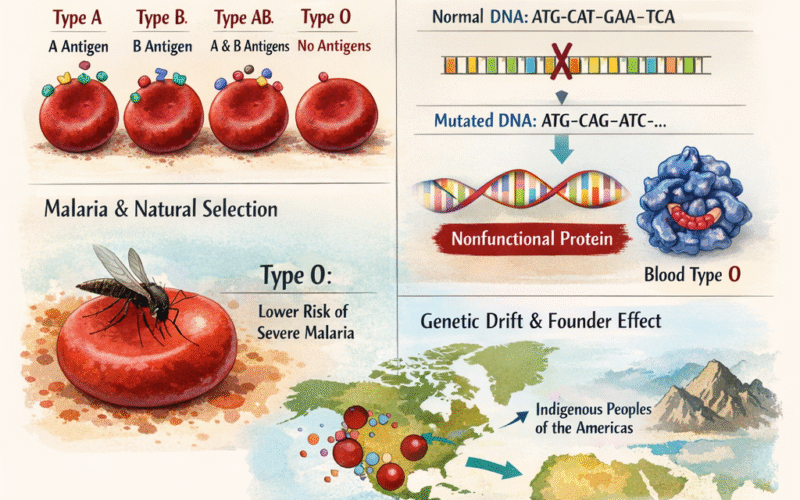 why-blood-type-o-most-common