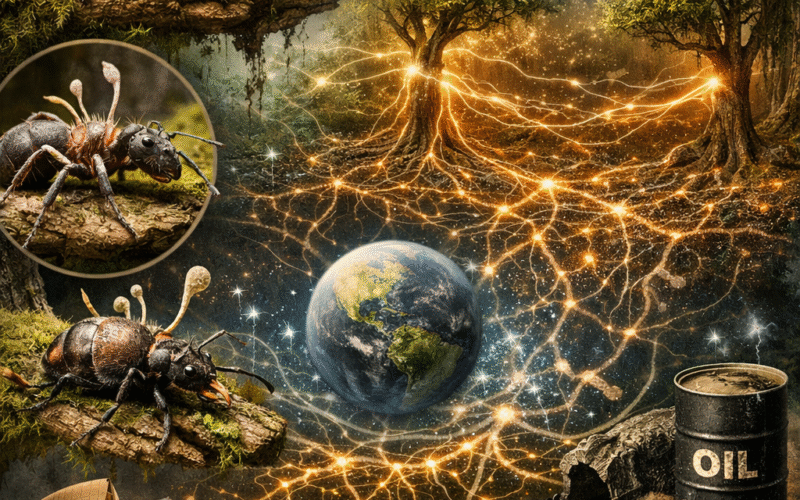 فطر الكورديسبس وشبكة الحياة